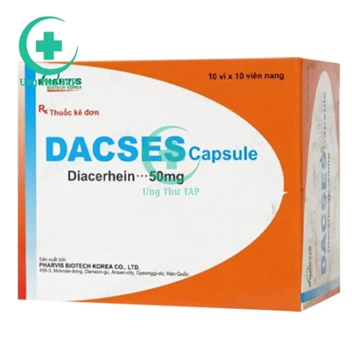 Dacses 50mg Pharvis - Thuốc điều trị các bệnh về khớp 