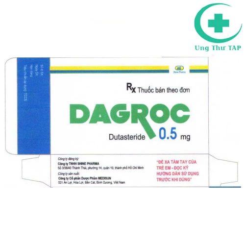 Dagroc 0.5mg - Điều trị tăng sản lành tính tuyến tiền liệt