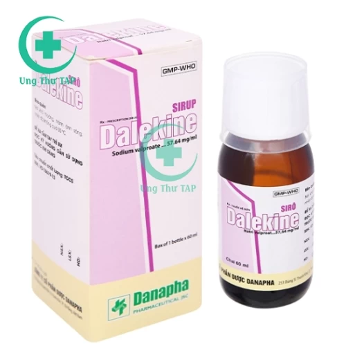 Dalekine 57,64mg/ml (Siro) điều trị động kinh của Danapha