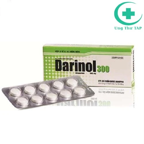 Darinol 300 - Thuốc điều trị Gút mãn tính hiệu quả