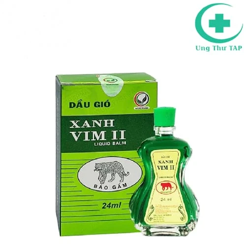 Dầu gió xanh Vim II Nature Pharma - Điều trị nhức đầu, sổ mũi