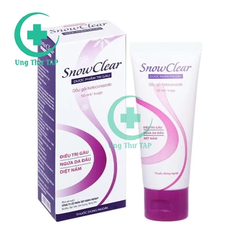 Snowclear Merap - Điều trị chứng gàu, viêm da tiết bã nhờn da đầu