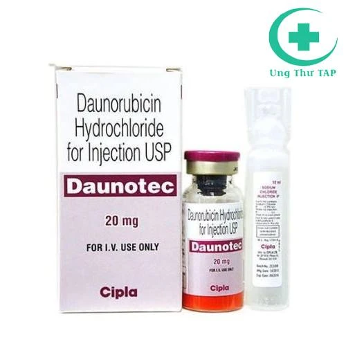 Daunotec 20mg - Thuốc điều trị bệnh bạch cầu hiệu quả của Cipla