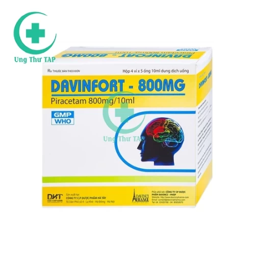 Davinfort-800mg - Thuốc điều trị bệnh do tổn thương não hiệu quả