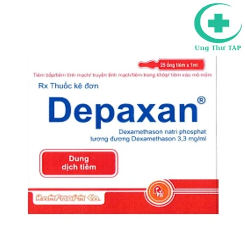 Depaxan - Thuốc tiêm dùng trong cấp cứu của Romani