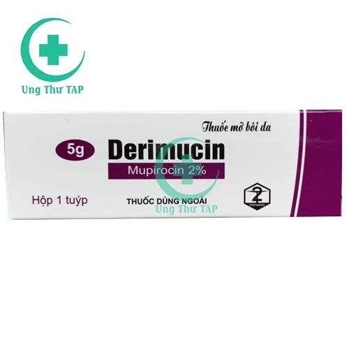 Derimucin - Thuốc bôi điều trị nhiễm khuẩn da hiệu quả của TW2