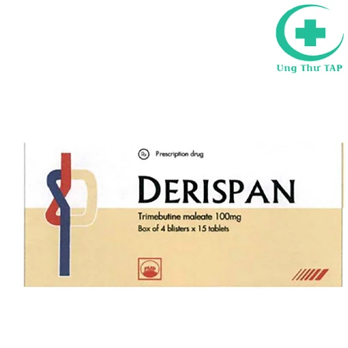 Derispan 100mg Pymepharco - Thuốc điều trị rối loạn chức năng ruột