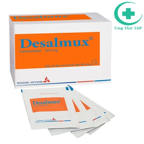 Desalmux - Thuốc điều trị rối loạn tiết dịch đường hô hấp