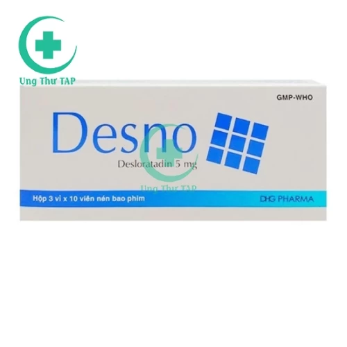 Desno 5mg - Thuốc điều trị sổ mũi, ngứa, nghẹt mũi
