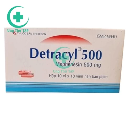 Detracyl 500 - Thuốc điều trị thoái hóa cột sống của Cửu Long