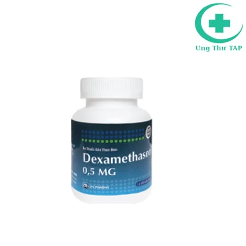 Dexamethason 0,5mg PV Pharma - Thuốc điều trị dị ứng cấp tính