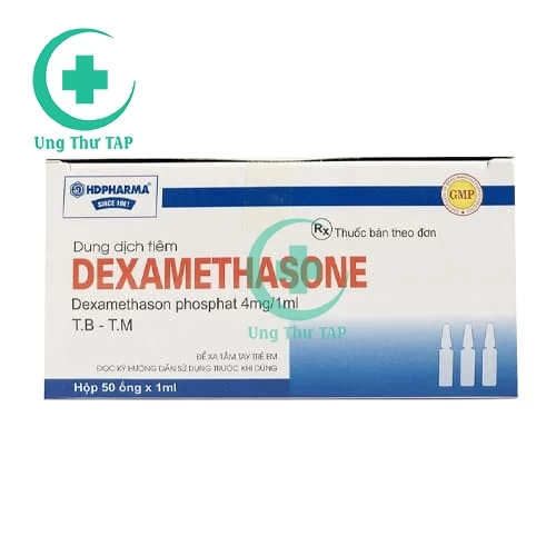 Dexamethasone 4mg HDpharma - Thuốc điều trị dị ứng nặng