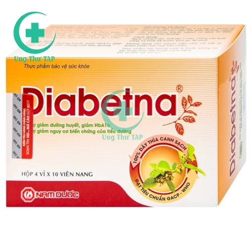 Diabetna Nam Dược - Sản phẩm hỗ trợ điều trị đái tháo đường