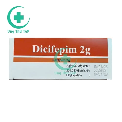 Dicifepim 2g VCP - Thuốc điều trị bệnh nhiễm trùng