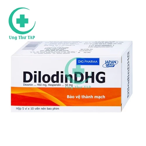 DilodinDHG - Thuốc hỗ trợ điều trị cơn trĩ cấp, mạn tính