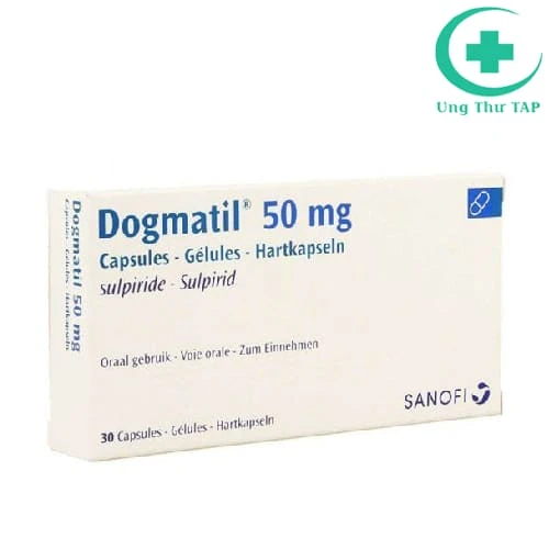 Dogmatil 50mg Sanofi - Thuốc giúp an dịu thần kinh của Pháp