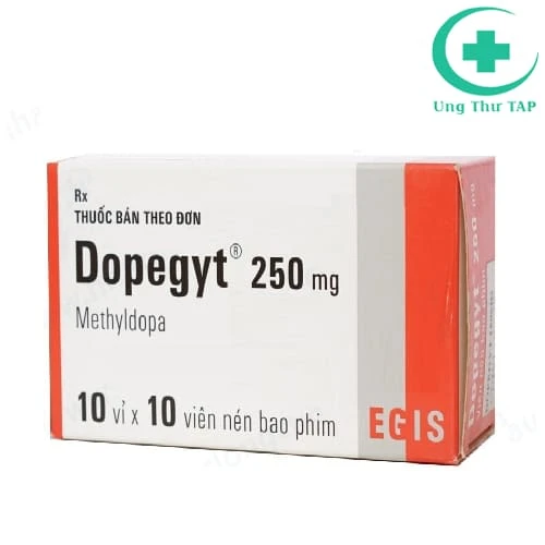 Dopegyt - Thuốc điều trị tăng huyết áp của Hungary