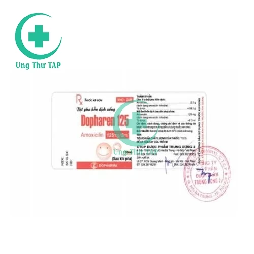 Dopharen 125 - Thuốc điều trị nhiễm trùng hiệu quả