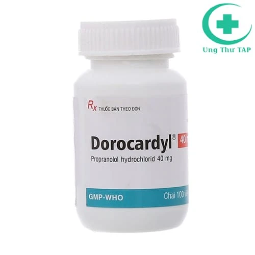 Dorocardyl 40mg - Thuốc điều trị tăng huyết áp và loạn nhịp tim