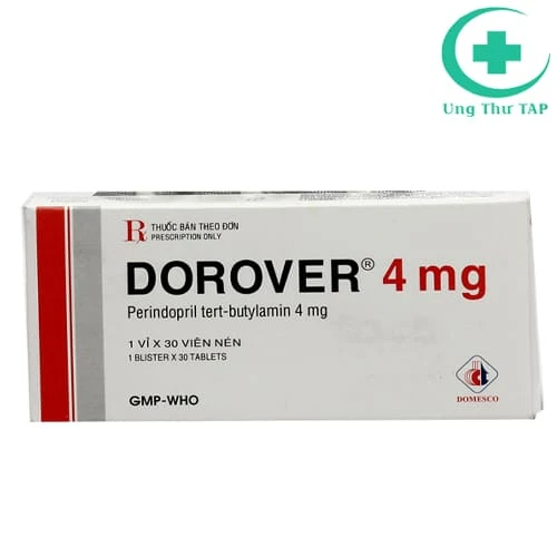 Dorover 4mg - Thuốc điều trị tăng huyết áp và suy tim sung huyết