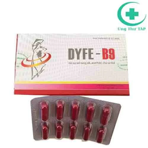 Dyfe-B9 - Giúp bổ sung sắt cho phụ nữ mang thai hiệu quả