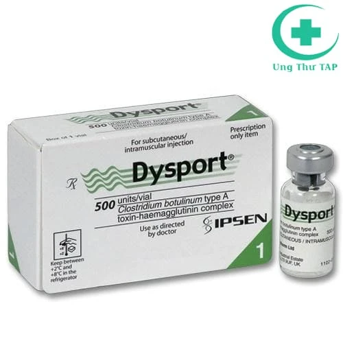 Dysport 500U - Thuốc điều trị hỗ trợ cho vật lý trị liệu