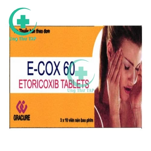 E-cox 60 Gracure - Thuốc giảm viêm đau xương khớp hiệu quả
