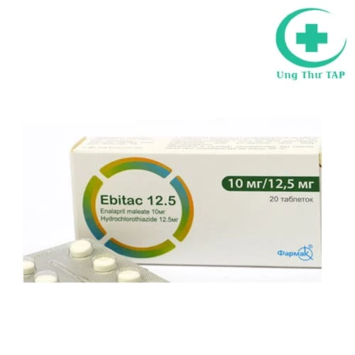 Ebitac 12.5 - Thuốc điều trị tăng huyết áp của U Crai Na