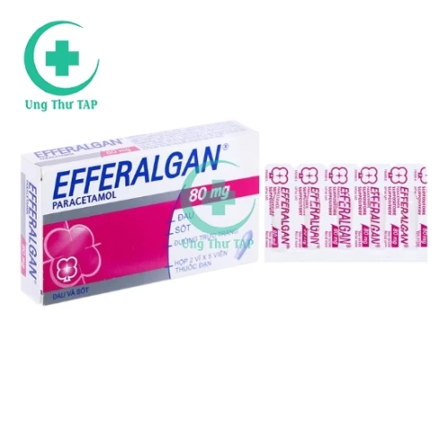 Efferalgan 80mg - Thuốc giảm đau hiệu quả của France