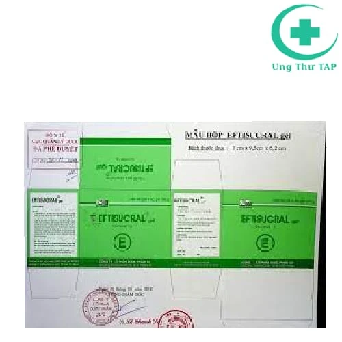 Eftisucral 1000mg/6g gel F.T.Pharma - Điều trị loét dạ dày tá tràng