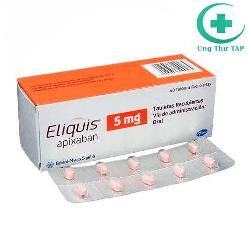 Eliquis 5mg - Thuốc giúp phòng ngừa và chống đông máu