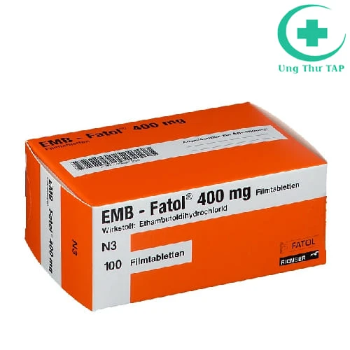 EMB-Fatol 400mg - Thuốc điều trị bệnh lao hàng đầu của Đức