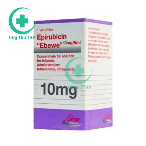 Epirubicin "Ebewe" 50mg/25ml - Thuốc điều trị ung thư hiệu quả