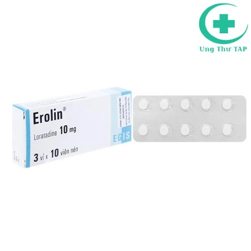 Erolin 10mg - Thuốc điều trị viêm mũi dị ứng của Hungary