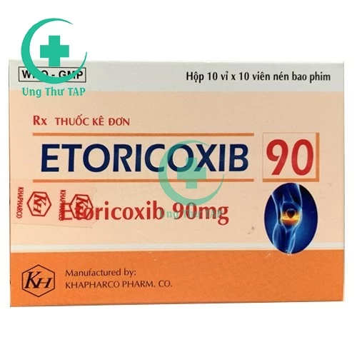 Etoricoxib 90 Khapharco - Thuốc trị viêm xương khớp hiệu quả