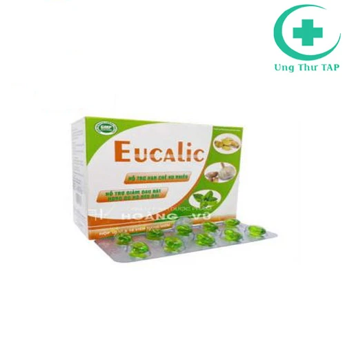 Eucalic - Hỗ trợ thanh họng, hạn chế ho nhiều, giảm đau rát họng