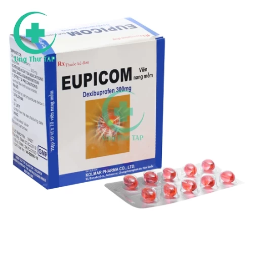 Eupicom Soft Capsule - Thuốc điều trị viêm xương khớp của Hàn