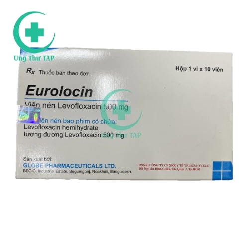 Eurolocin 500mg Globe - Thuốc điều trị nhiễm khuẩn hiệu quả