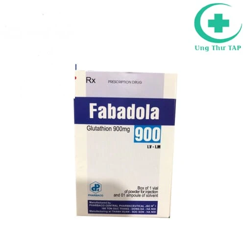 Fabadola 900 Pharbaco - Thuốc giải độc trên hệ thần kinh