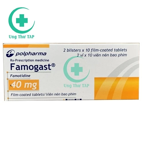 Famogast - Thuốc trị viêm loét dạ dày, tá tràng của Balan