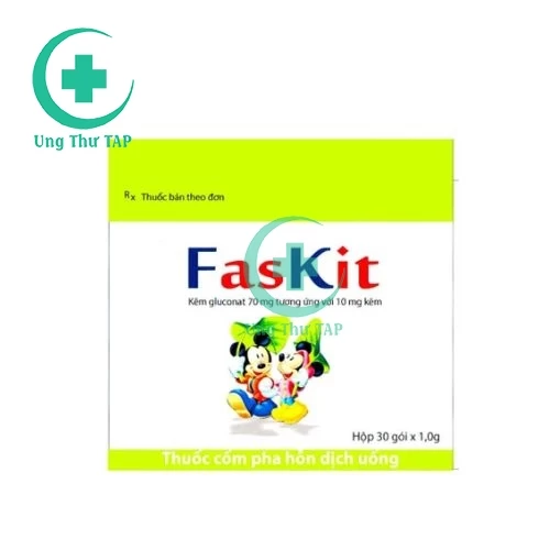 Faskit - Thuốc bổ sung kẽm dành cho người lớn và trẻ em