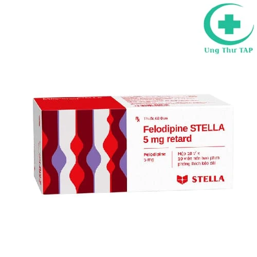 Felodipine 5mg Retard - Thuốc tăng huyết áp chất lượng