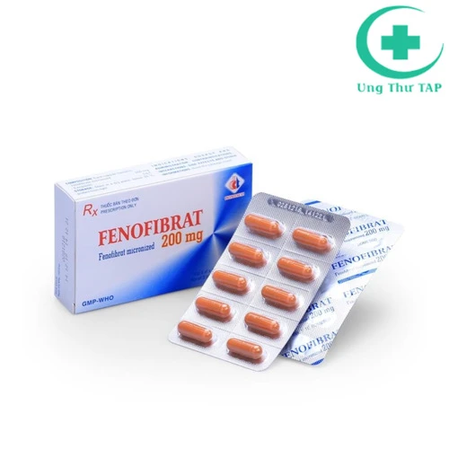 Fenofibrat 200mg Domesco - Thuốc điều trị rối loạn lipid máu