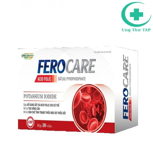 Ferocare Phú Sơn Nam - Hỗ trợ tình trạng thiếu máu do thiếu sắt