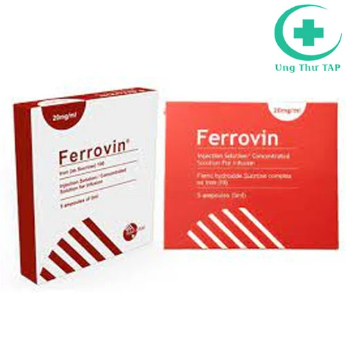 Ferrovin - điều trị thiếu máu do thiếu sắt ở người bệnh thận