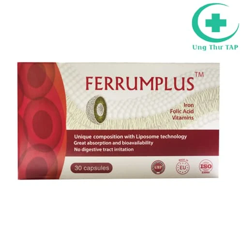 Ferrumplus 120ml - Hỗ trợ phòng ngừa thiếu máu hiệu quả