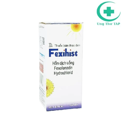 Fexihist 60ml Ajanta - Thuốc điều trị viêm mũi dị ứng của Ấn Độ