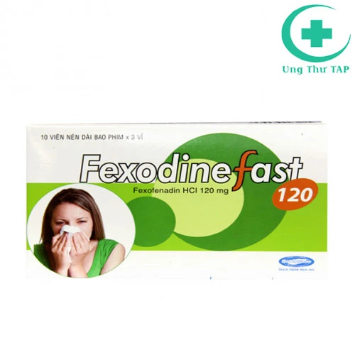 Fexodinefast 120 - Thuốc điều trị viêm mũi dị ứng và nổi mề đay