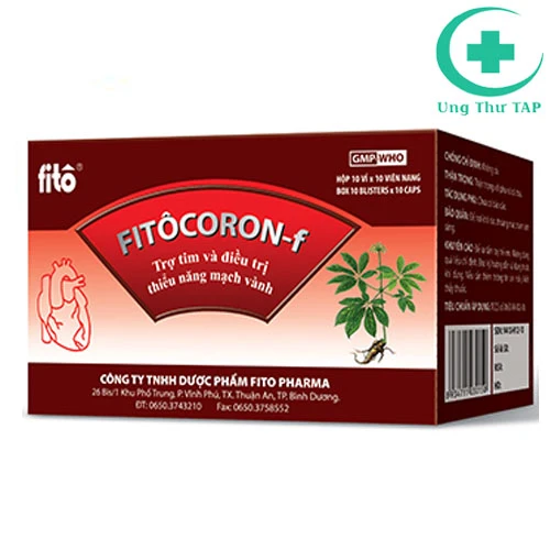Fitôcoron – F Thuốc hỗ trợ điều trị các bệnh tim mạch