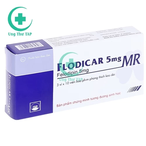Flodicar 5mg MR - Thuốc điều trị tăng huyết áp hiệu quả